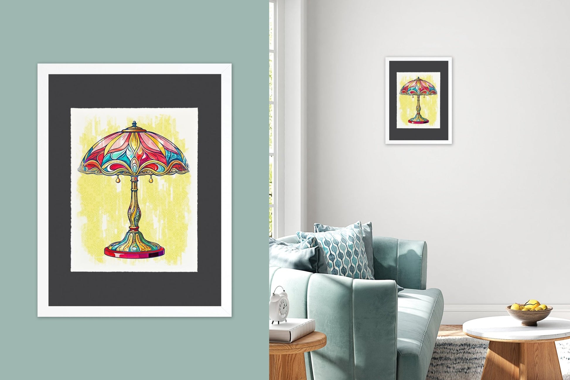 Tiffany Lamp - Cup of Tea Creative